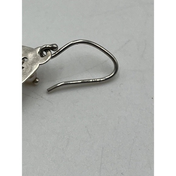 Silpada Earrings W2211 Blush Grape Pink Soapstone Pearl Quartz Dangle Silver - Picture 9 of 12